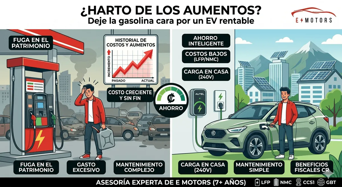 ¿Harto de los aumentos de gasolina?